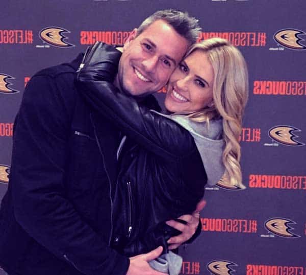 Image of Christina El Moussa with her new husband Ant Anstead.