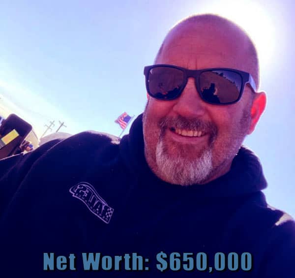 Image of Street Outlaws cast Chuck Seitsinger net worth is $650,000