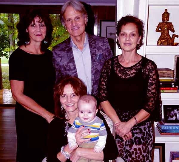 Image of Monte Durham with his three sisters Linda, Ginger and Mickey