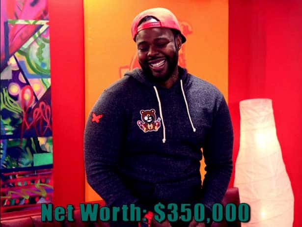 Image of Black Ink Crew cast Teddy Ruk's net worth is $350,000