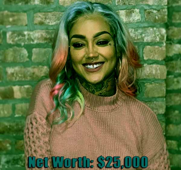 Image of Black Ink Crew cast Donna Lombardi net worth is $25,000
