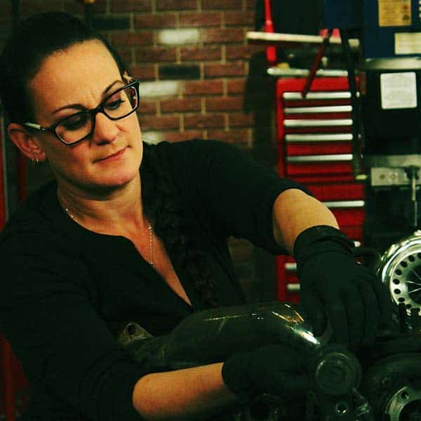 Image of Sarah Lateiner from TV show, All Girls Garage