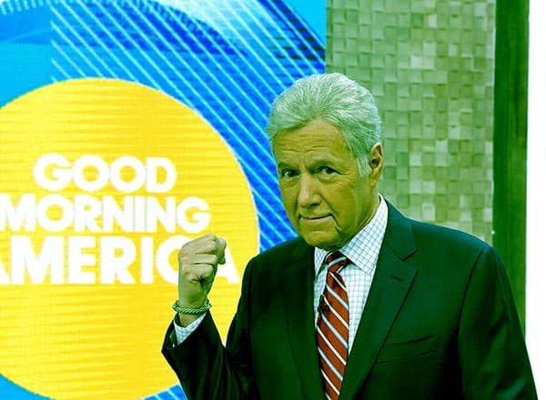 Image of Alex Trebek from the American game show, The Wizard of Odds