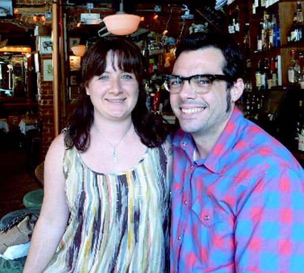 Image of Aaron Franklin with his wife Stacy Franklin.