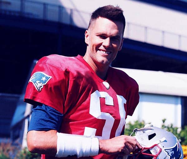 Image of American football quarterback, Tom Brady