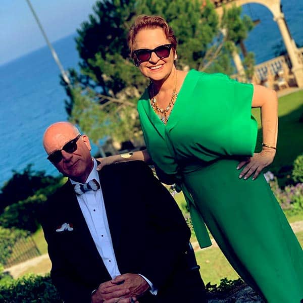 Image of Caroline Manzo with her husband Albert Manzo III