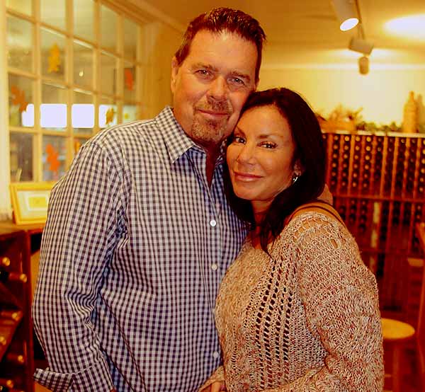 Image of Marty Caffrey with his ex-wife Danielle Staub