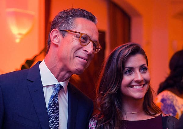 Image of Mia Lux with her husband, Mark Hyman