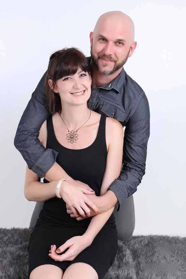 image of Matthew Anderson TV Personality and his wife to be