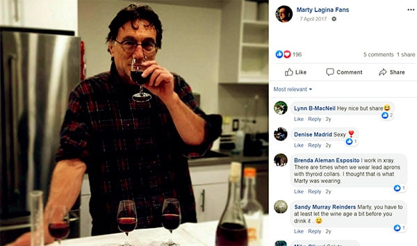 Image of Caption: Marty Lagina wine business.