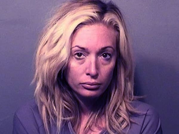 Image of Caption: Kate Chastain arrested for domestic battery by strangulation and battery domestic violence by the Florida State Attorney's Office