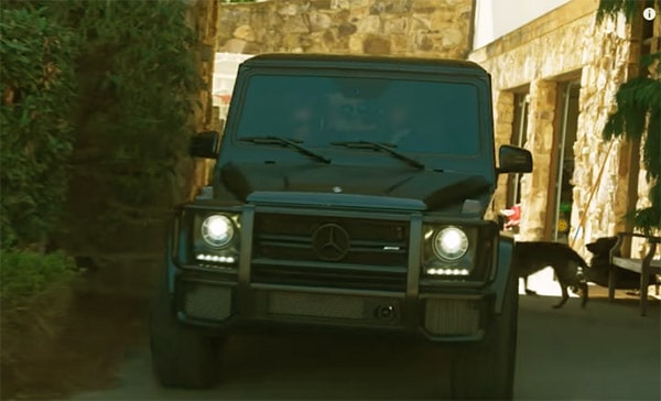 Image of Caption: Kristin Cavallari car Mercedes-Benz AMG G63