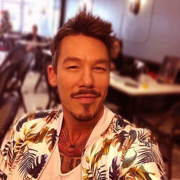 Image of Caption: American designer, David Bromstad