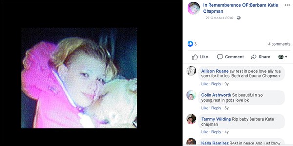  obrázek titulku: Duane Chapman první dítě barbara Katie zemřelo ve věku 23