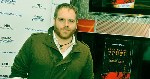 Image of Josh Gates from the TV reality show, Destination Truth