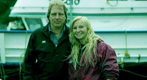 Image of Sig Hansen with his daughter Mandy Hansen