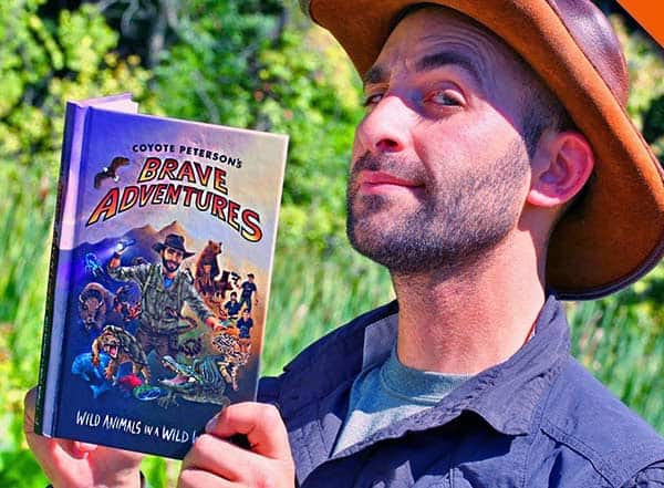 Image of Coyote Peterson book named Brave Adventures: Wild Animals in a Wild World