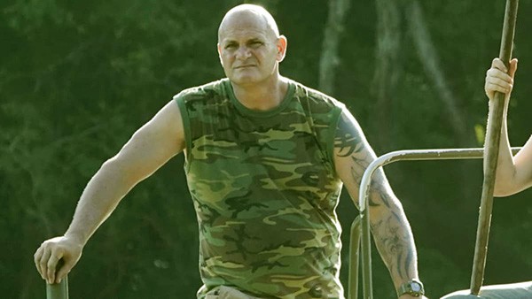 Image of Ronnie Adams from the TV reality show, Swamp People