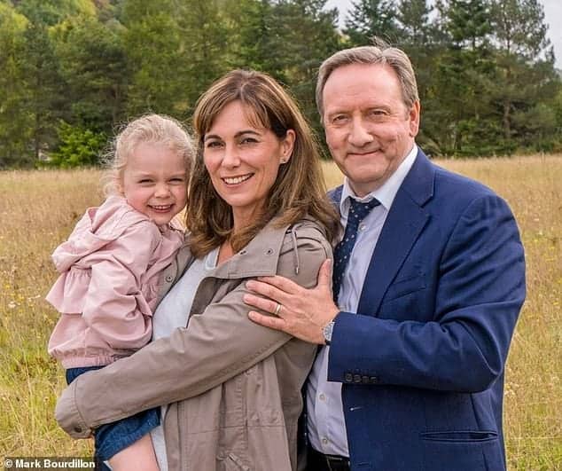 Neil Dudgeon’s wife Mary Peate and kids